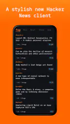 Hacker News screenshot