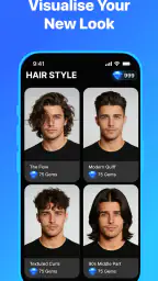 HAIR U: AI Haircut Scanner screenshot
