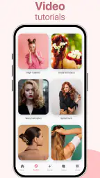 Hairstyle Video Tutorials screenshot