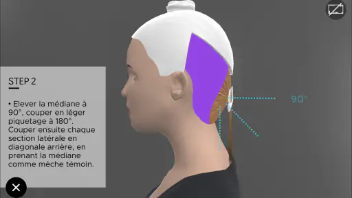 Hairteach screenshot