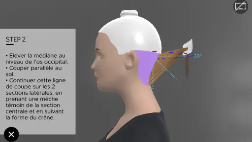 Hairteach screenshot