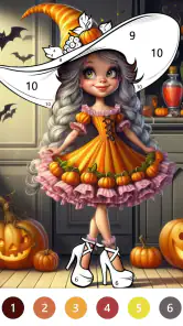 Macabre Color Paint By Number screenshot