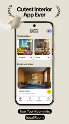 Happy Space - AI Home Design screenshot