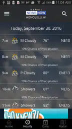 Hawaii News Now Weather screenshot