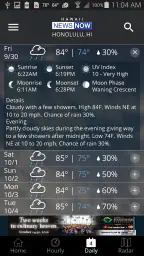 Hawaii News Now Weather screenshot