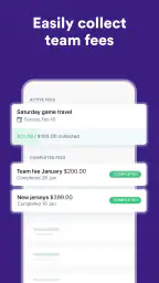 Heja Sports Team Communication screenshot