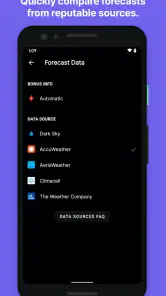 Hello Weather screenshot