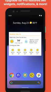Hello Weather screenshot