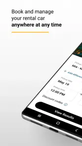Hertz Rent-a-Car screenshot