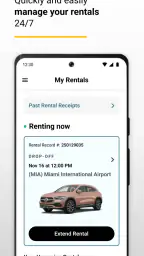 Hertz Rent-a-Car screenshot