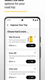 Hertz Rent-a-Car screenshot