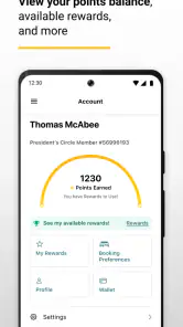 Hertz Rent-a-Car screenshot