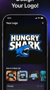 AI Logo Maker, AI Design: Hexa screenshot
