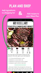Hey Grill Hey BBQ Recipes screenshot