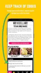 Hey Grill Hey BBQ Recipes screenshot