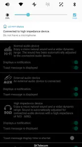 Hi-Fi Status(LG) screenshot