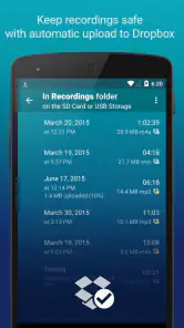 Hi-Q MP3 Voice Recorder (Pro) screenshot