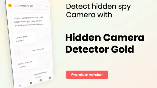 Hidden Camera Detector Gold screenshot