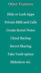 Hide Photos, Video and App Loc screenshot