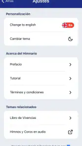 Himnario IDMJI screenshot