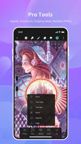 HiPaint: Sketch & Draw art screenshot