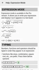 HiPER Calc Pro screenshot