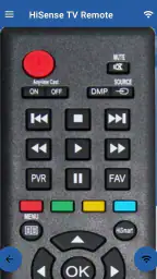 HiSense Smart TV Remote screenshot