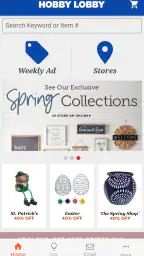 Hobby Lobby Stores screenshot