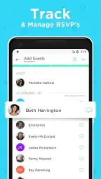 Hobnob - Invitation Card Maker screenshot