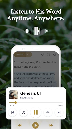 Holy Bible Launcher: KJV+Audio screenshot