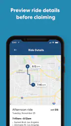 HopSkipDrive CareDriver screenshot
