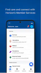Horizon Blue screenshot
