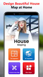 Modern House Design Draw House screenshot