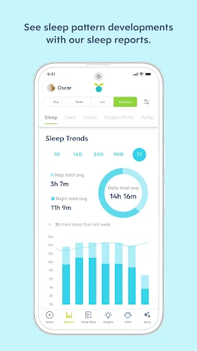 Huckleberry: Smart Baby Care screenshot