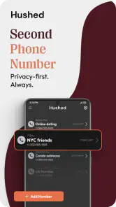 Hushed: US Second Phone Number screenshot