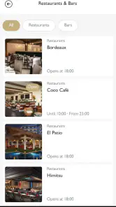 Hyatt Inclusive Collection screenshot