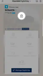 Hyundai Digital Key screenshot
