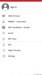 IAFF Mobile screenshot