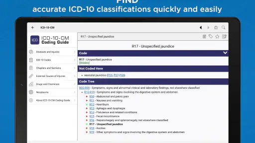 ICD 10 Coding Guide - Unbound screenshot