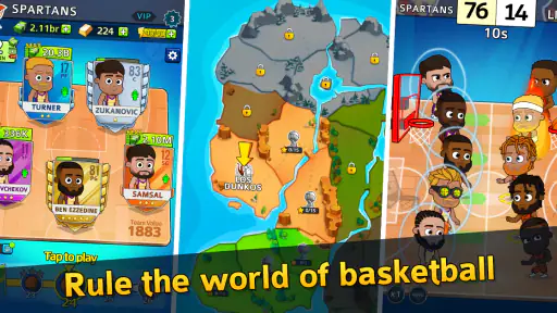 Idle Five Basketball tycoon screenshot