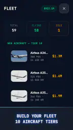 Idle Flight Manager screenshot