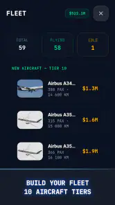 Idle Flight Manager screenshot