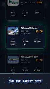 Idle Flight Manager screenshot