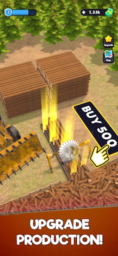 Idle Lumber Chopper Empire Inc screenshot