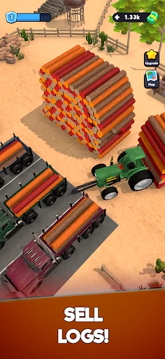 Idle Lumber Chopper Empire Inc screenshot