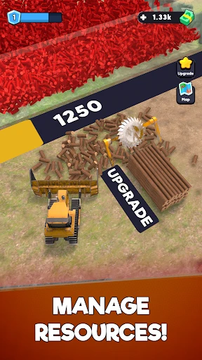 Idle Lumber Chopper Empire Inc screenshot