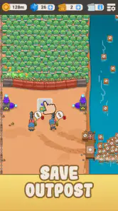 Idle Outpost: Upgrade Games screenshot