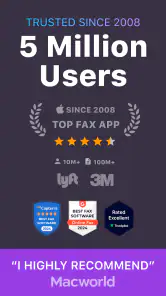 iFax - Send & receive fax app screenshot