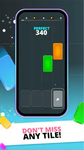Infinite Tiles: EDM & Piano screenshot