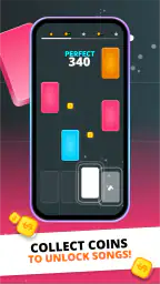 Infinite Tiles: EDM & Piano screenshot